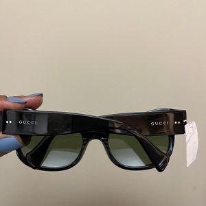 All black Gucci frames
